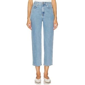 L'academie Elodie High Rise Crop Jeans Sz 32